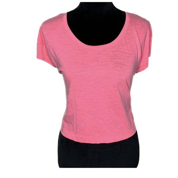 PINK Victoria's Secret Tops - Pink Victoria’s Secret Open Back Crop Top